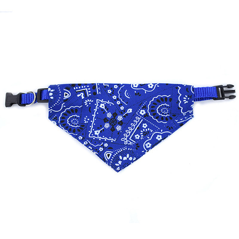 Para cães e gatos – elegante gola triangular com padrão paisley, conforto para todas as estações, lavável na máquina, preto/branco, vermelho/azul, rosa/floral, roxo/bolinhas, várias cores disponíveis