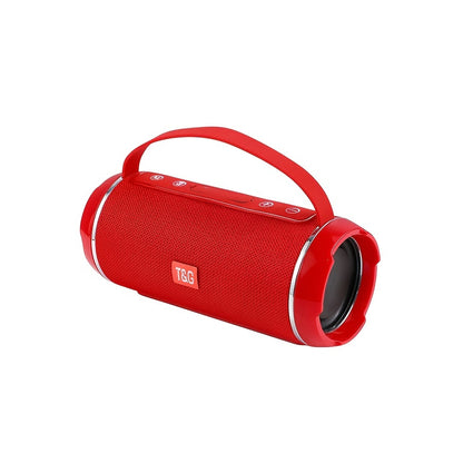 T&G TG116C Portable Wireless Speaker, 5.0 Surround Sound, USB/TF/FM Broadcast, 10m Connectivity, Rechargeable Lithium Battery, Type-C Charging, for Mobile/Tablet/TV, Party Companion