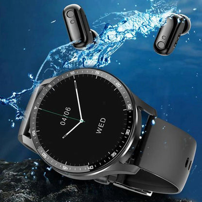 X7 2 em 1 Smart Watch com fones de ouvido Smartwatch TWS Bluetooth Fone de ouvido Monitor de frequência cardíaca e pressão arterial Relógio esportivo Relógio de fitness