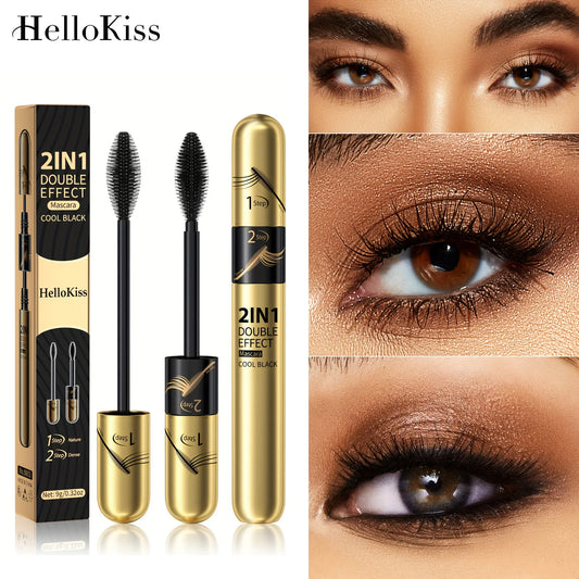 4D Silk Fiber Lash Mascara Waterproof Rimel 3d Mascara Para Extensão De Cílios Preto Grosso Alongamento De Cílios