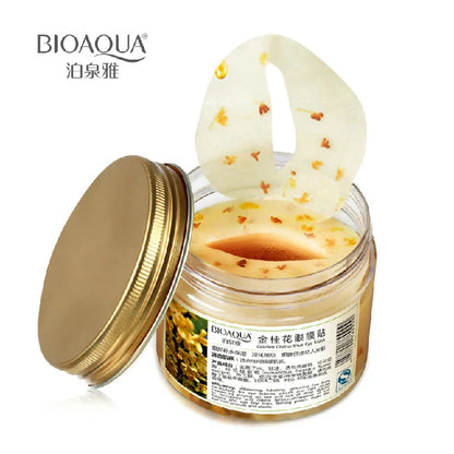 Osmanthus Skin Máscara de Olhos Feminina de Colágeno Postado Hidratante Relax Patches Menina Olho Máscara de Sono Máscara de Olhos Osmanthus 80 peças