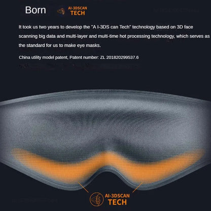 Xiaomi Dreamlight 2S Generation Full Shading Relaxing Eye Mask Máscara para dormir Bloqueio de luz para auxílio ao sono Máscara para os olhos portátil