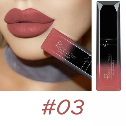 Melhor maquiagem labial 17 cores sexy fosco gloss de longa duração batom líquido creme labial