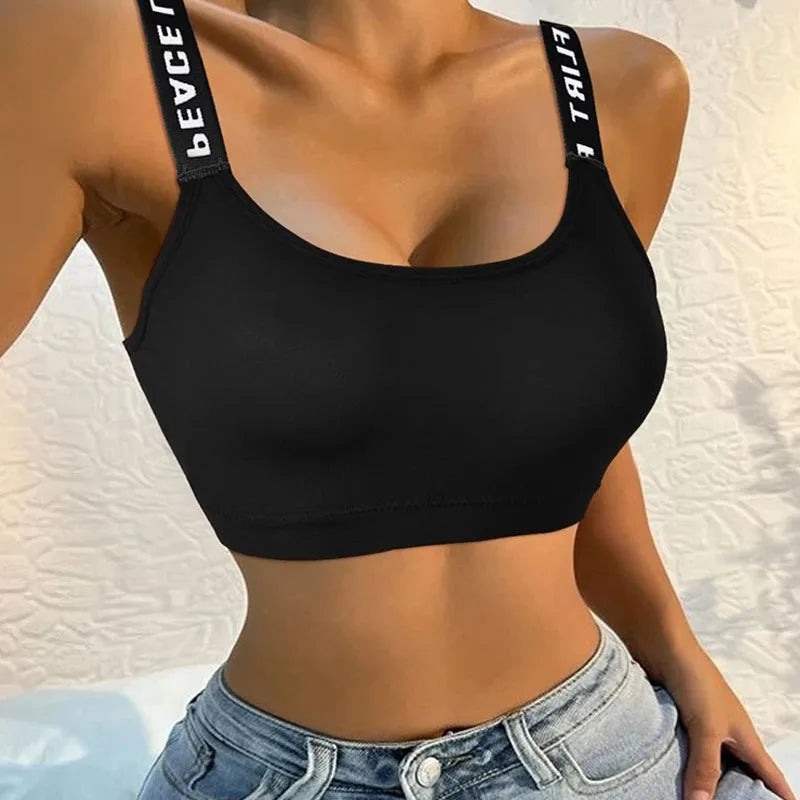 Sutiã esportivo feminino sem costura sexy respirável de alto impacto para academia fitness ioga roupa esportiva push up sutiã