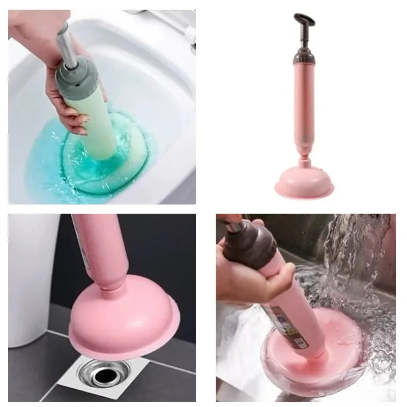 Desentupidor de vaso sanitário Silicone Antientupimento Limpador de drenagem Dispositivo de dragagem de encanamento Suprimentos de limpeza de pia de banheiro Desentupidor durável