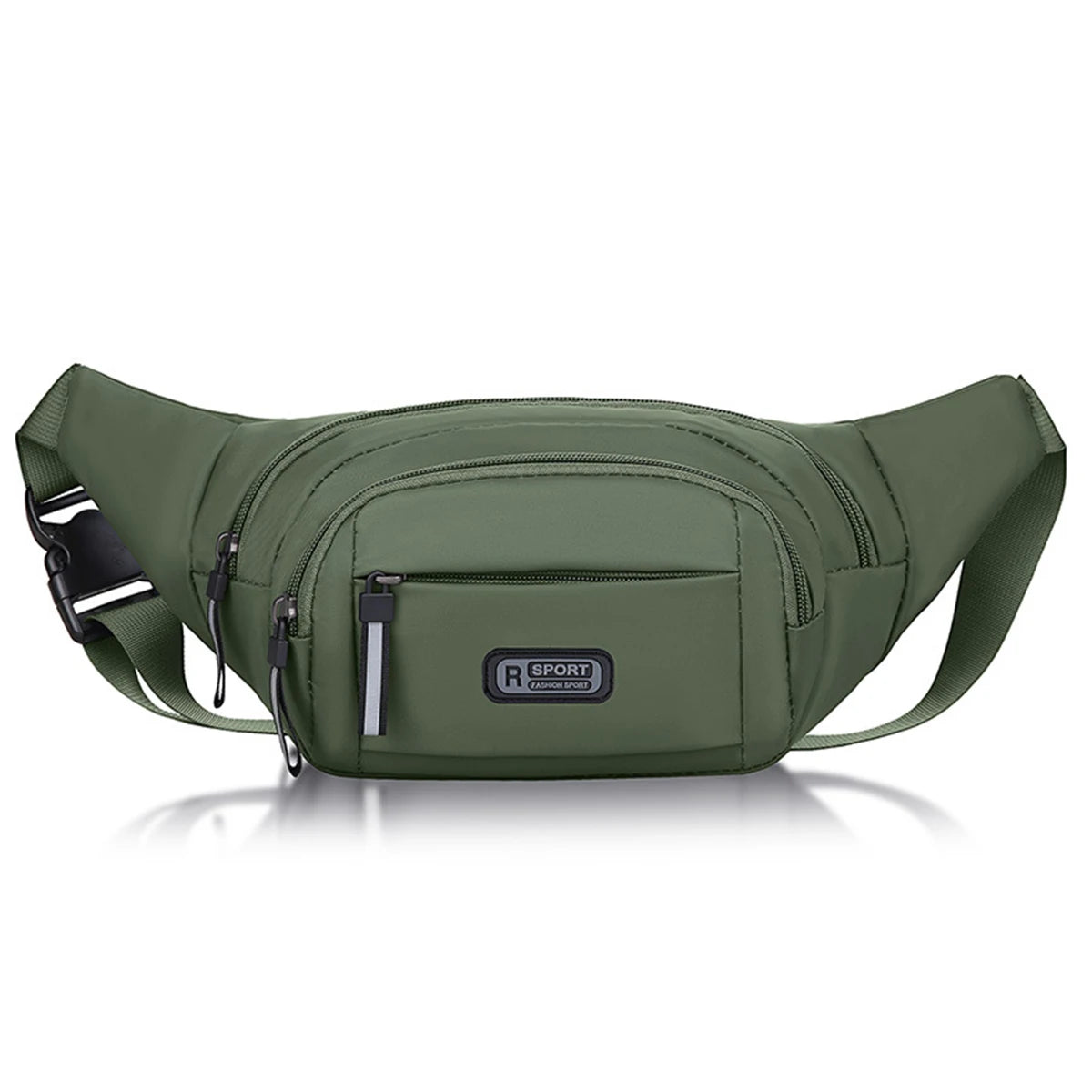 Nova Pure Canvas Fit Waistpack Mobile Waistpack Masculino Esportes Lazer Corrida Anti Furto Ultra Fino Invisível.-zmt