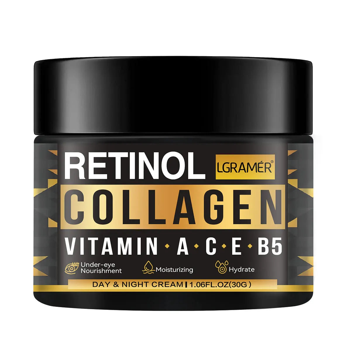 Creme facial de colágeno retinol masculino, hidratante para cuidados com a pele, hidratante, hidratante, rugas suaves, firmador, rosto, cuidados com a pele ♡ DIA DO PAI ♡