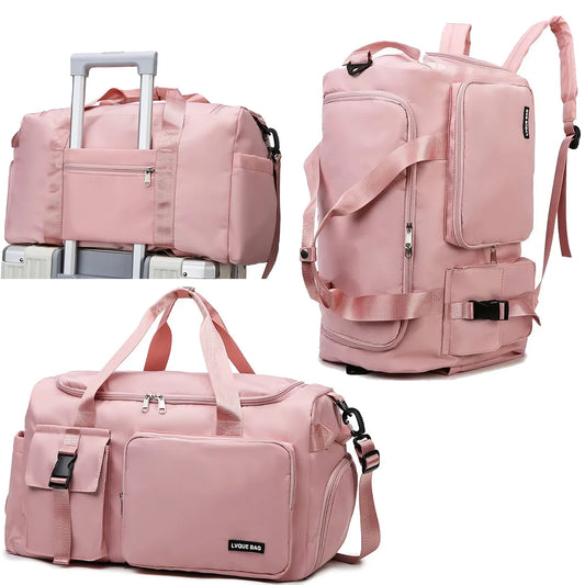 Saco desportivo/saco de viagem seco molhado bolsas para mulheres natação ombro crossbody fitness saco viagem ao ar livre weekender duffel