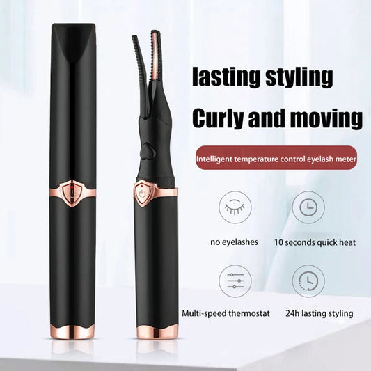 Portátil 3 Modo de Temperatura Aquecido Cílios Curvando Ferramenta Eletrônico USB Natural Falso Eye Lash Curler Beleza Suprimentos