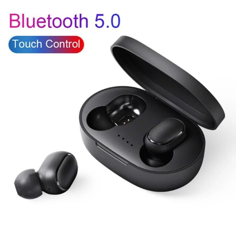 Fone de ouvido sem fio A6S TWS original Fones de ouvido Bluetooth Fones de ouvido esportivos estéreo Fone Bluetooth para Xiaomi Huawei iPhone