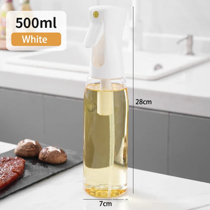 200/300/500ml Frasco de spray de óleo Cozinha Assando Azeite Dispensador Camping Churrasco Assando Salada Vinagre Molho de Soja Pulverizador Recipientes