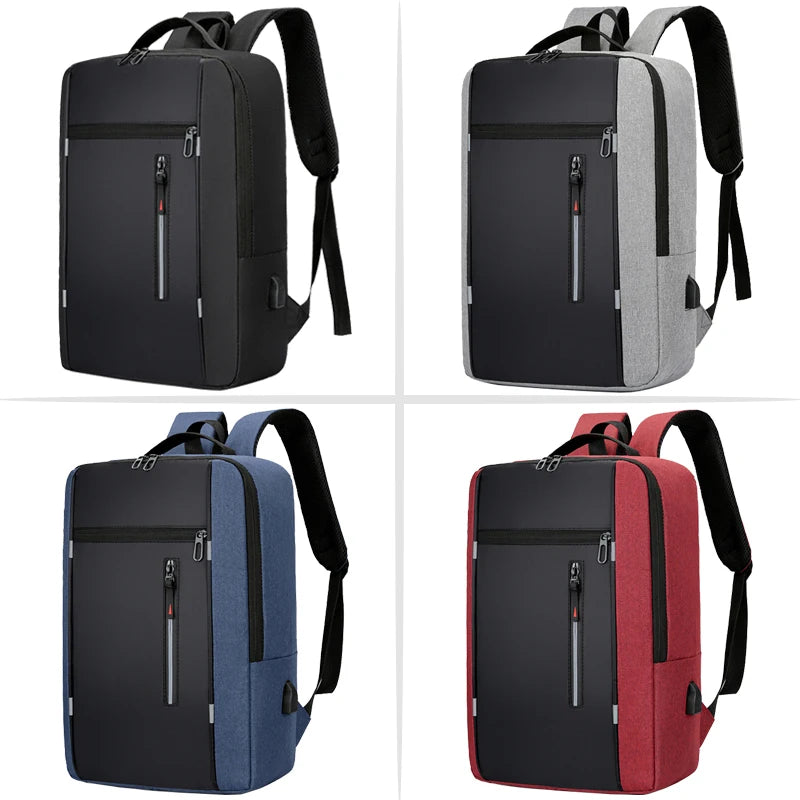 Mochilas escolares masculinas à prova d'água para negócios, mochilas escolares USB de 15,6 polegadas para laptop, mochilas de grande capacidade para homens, mochilas