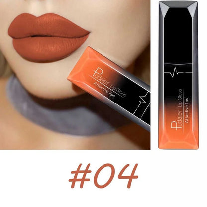 Melhor maquiagem labial 17 cores sexy fosco gloss de longa duração batom líquido creme labial