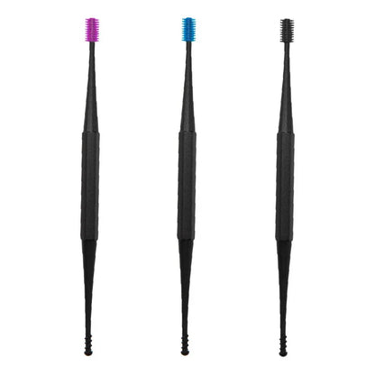 Earpick de dupla face Silicone macio Espiral Rotativo Limpador de cera de ouvido Removedor de orelhas Ferramenta de limpeza Design espiral