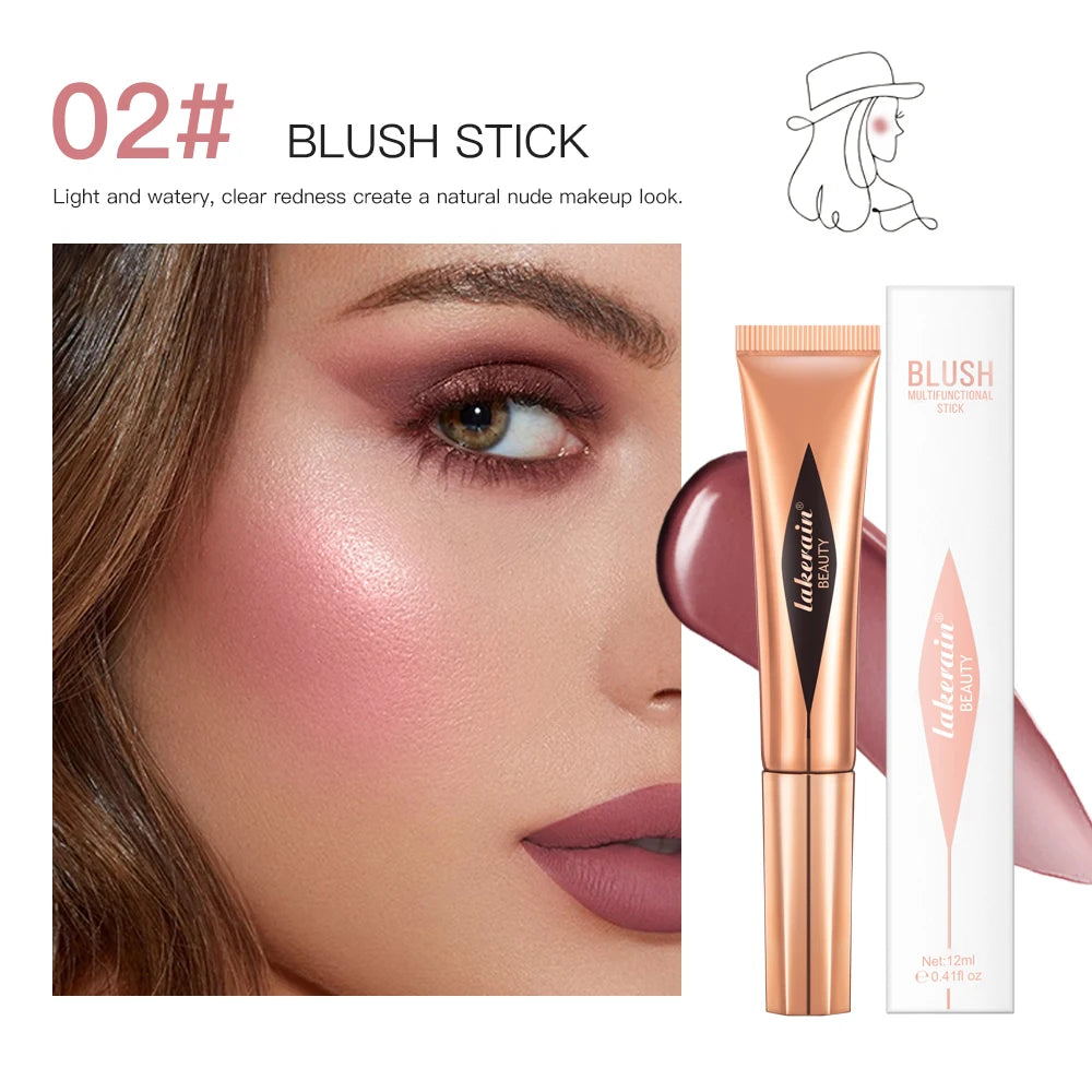 Contorno líquido iluminador vara fosco brilho primer iluminador nariz sombra silhueta pequeno v rosto blush destaque