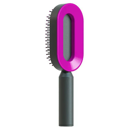 Escova de cabelo autolimpante, massagem, pente de cabelo doméstico, escova de cabelo antiestática, almofada de ar 3D, escovas de cabelo, ferramenta de estilo de cabelo para cabeleireiro