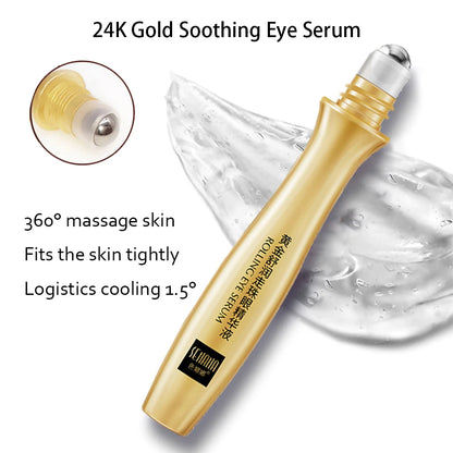 Conjunto de cuidados com a pele 24K Gold Niacinamide Face Serum Anti Ageing Skin Products Remove Dark Circles Collagen Eye Cream Skin Care Kit