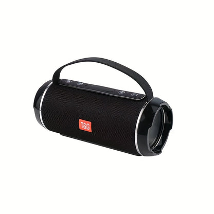 T&G TG116C Portable Wireless Speaker, 5.0 Surround Sound, USB/TF/FM Broadcast, 10m Connectivity, Rechargeable Lithium Battery, Type-C Charging, for Mobile/Tablet/TV, Party Companion