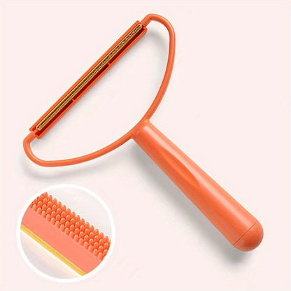 1pc Pet Hair Remover Tool para cães - Rolo de fiapos de plástico durável com cabo azul-petróleo, máquina de barbear e aparador de bolas de pelo para uso doméstico, ferramenta de tosquia para animais de estimação.