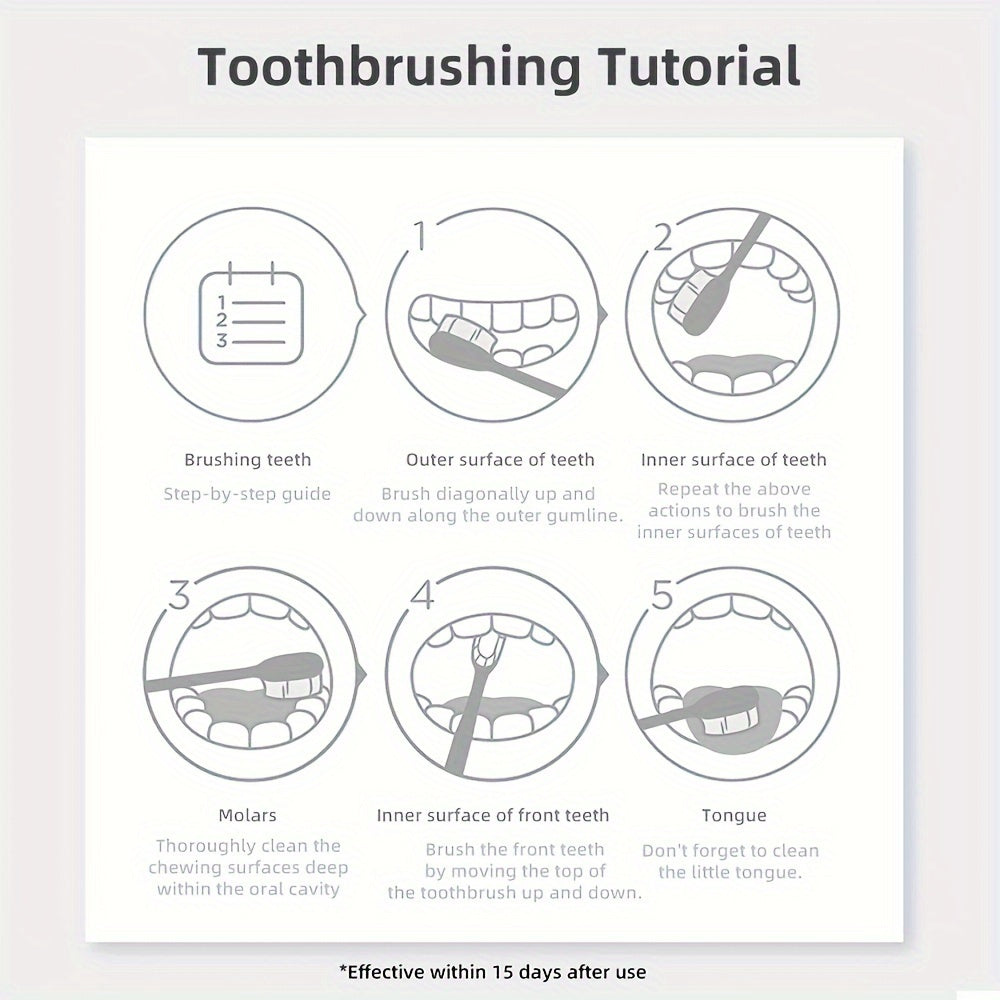 Pó branqueador de dentes roxo Ceyecr, 1,76 onças - hálito profundamente limpo e fresco com essência de pérola natural para cuidados dentários